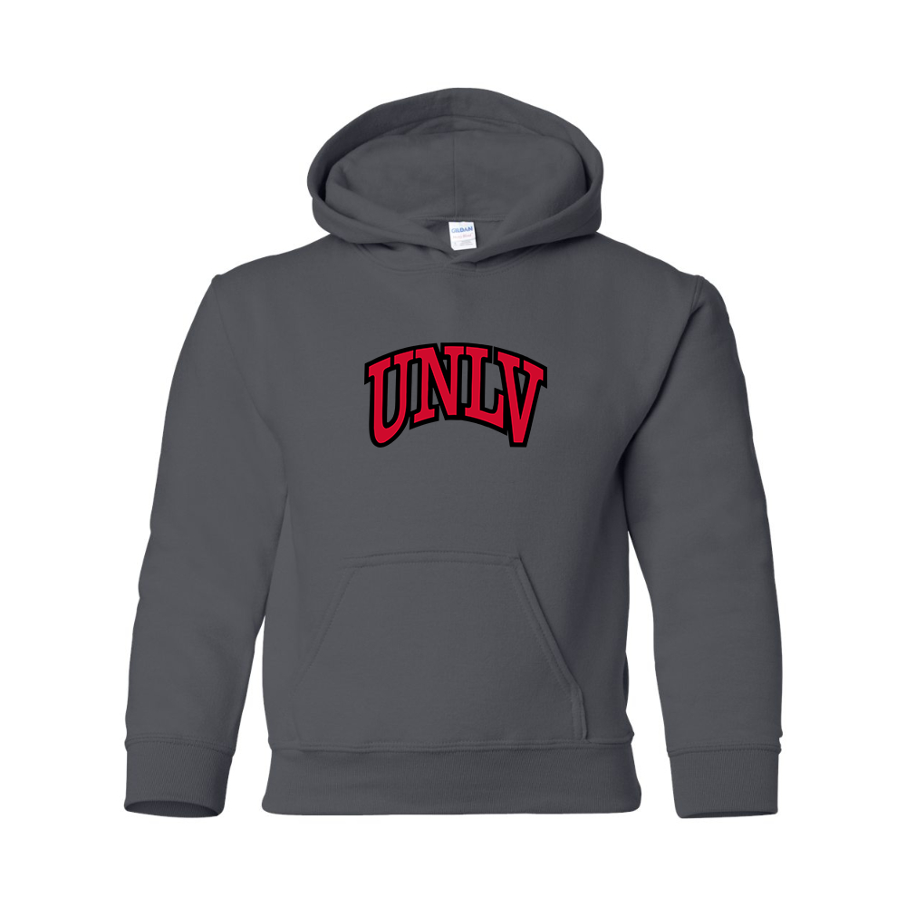 Youth UNLV Rebels Gildan Heavy Blend  Hooded Sweatshirt